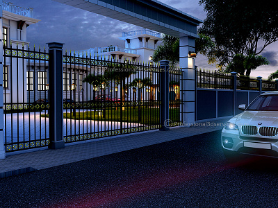 3D Architectural Exterior Rendering