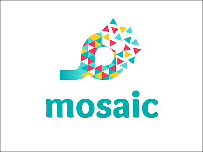 Logo Mosaic brand design logo mosaic