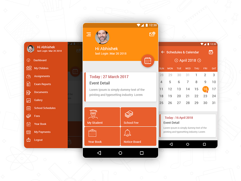 Student planner app by shweta shrivastav on dribbble
