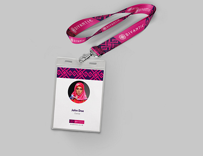 Biyantie ID Card Design brand brand identity branding design id card lanyard logo logo design