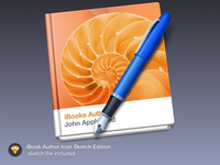 iBook Author Icon. 