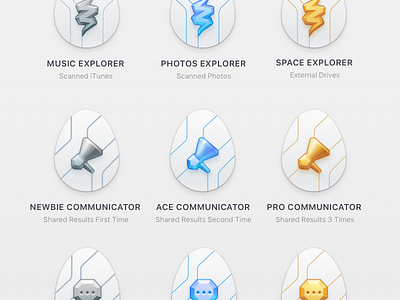 Speaker Icon achievements app gemini2 icon icons illustration macpaw