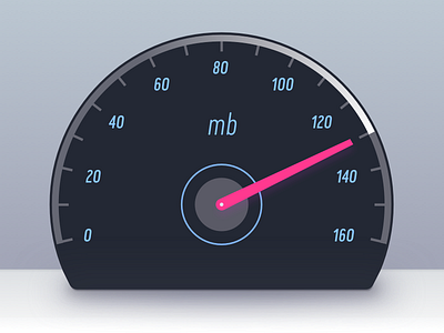 Speed Up dashboard illustration speed