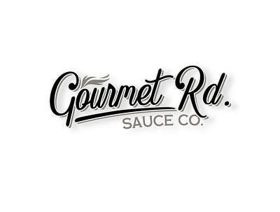 Gourmet Rd. design graphic design illustration logo typography vector