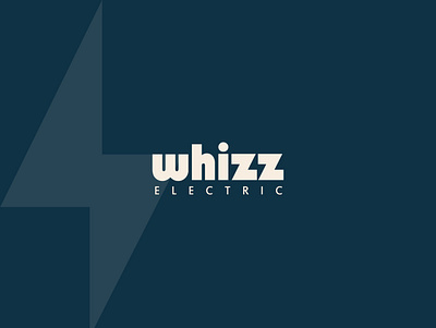 Whizz Electric logo brand brand identity branding design electricity electronic electronics logo logo design logodesign