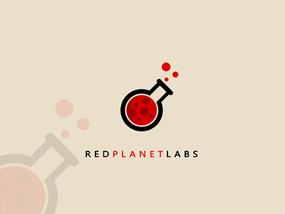 Red Planet Labs brand brand identity branding design logo logo design logodesign science