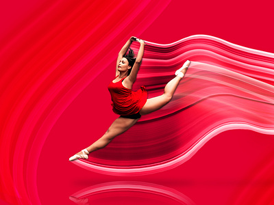 Dancer in red