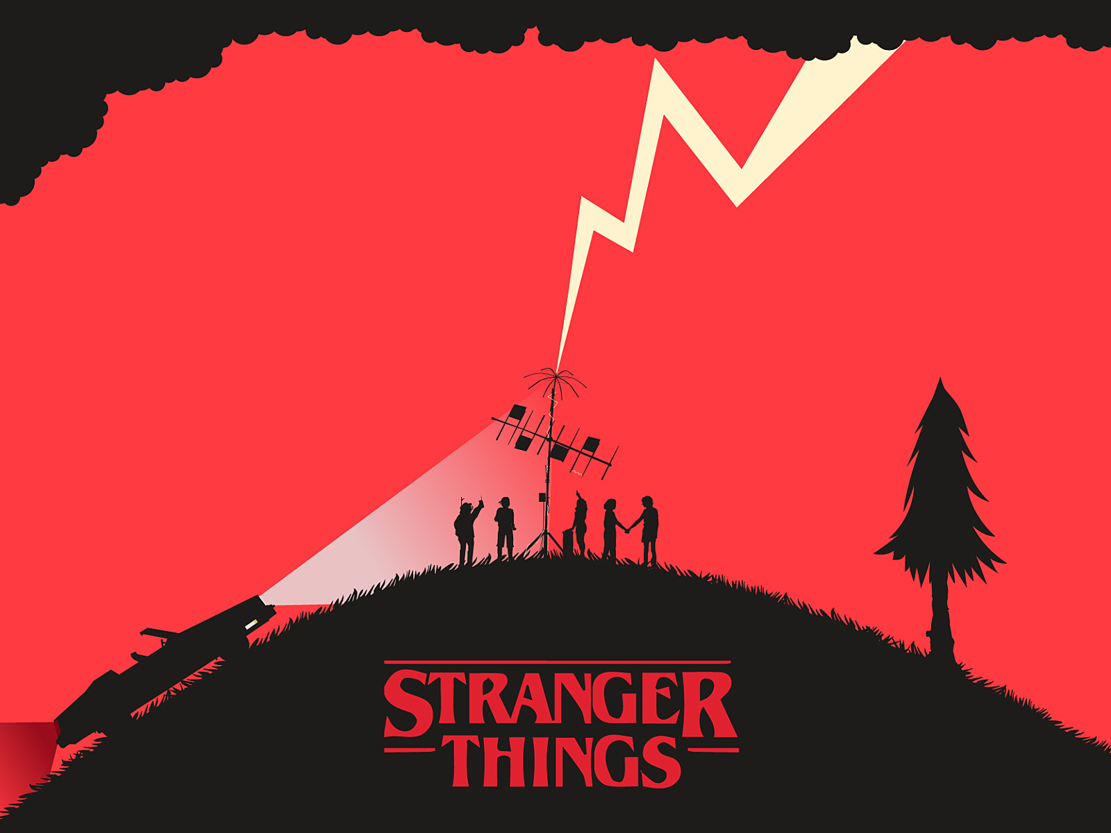 STRANGER THINGS by milo van sluis on Dribbble