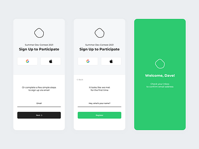 Daily UI 001 - Sign Up