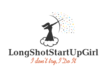 Long Shot Startup Girl logo