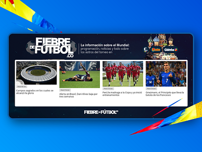 Recent News Frame - World Cup News Site