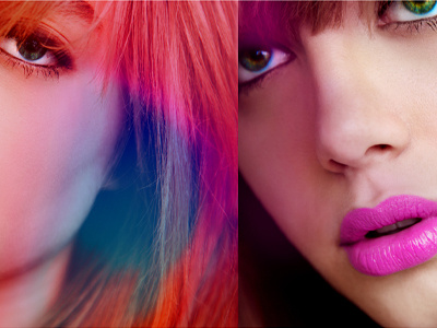 color art direction beauty color cosmetics model photography photoshop retouching skin