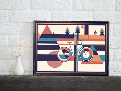 Bike Art print