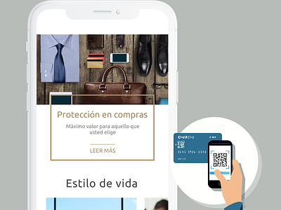 Visa Signature - Welcome Kit "Seguros" app design digital interactive mobile ui ux visual