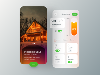 Smart home App ai android app app design design home inspiration ios mobile photo smart smarthome ui ux ui ux design