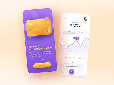 E- Banking app concept 🏦 app bank banking banking app clean design finance finance app financial financial app fintech minimalist mobile app design mobile design mobile ui ui ux