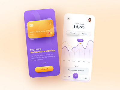 E- Banking app concept 🏦