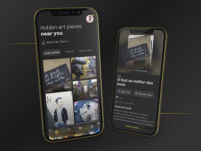 HiddenPlaces - Travel App Design app app design design figma design glass glassmorphism ios app design minimal mobile mobile design mockups typography ui ux