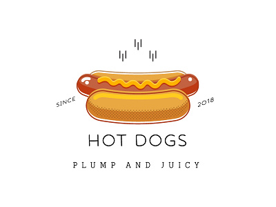 Hot Dog Logo