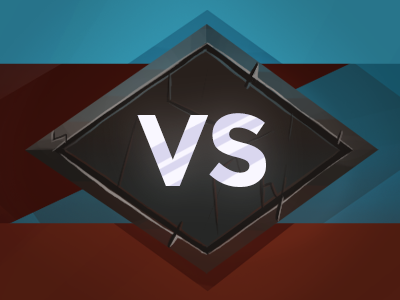 Versus game ui versus vs
