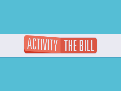 Activity/Bill Toggle button flat toggle ui