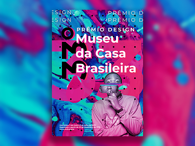 33º Brazilian House Museum Design Award art direction award brazil dadaism mcb poster