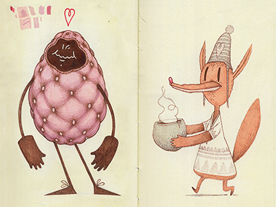 Sketchbook page 4