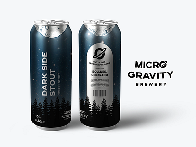 Micro Gravity Brewery | Dark Side Stout