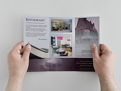 Le Flobart brochure restaurant