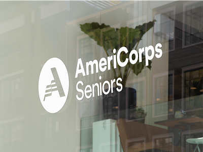 AmeriCorps americorps art direction brand identity logo