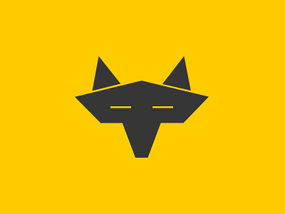 Fox color colour design fox graphic icon identity logo simple yellow