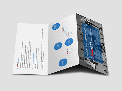 New Brochure branding brochure design fold graphic trifold