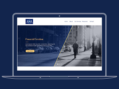 Landing Page for ASA