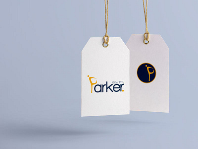 Parker Thompson Logo / Identity brand branding identity lettering logo parker pose type yoga