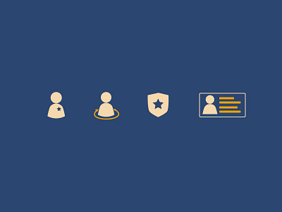 Membership Icons account branding description icons member membership returning user shield user