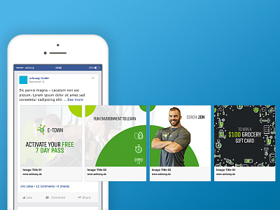Facebook Carousel Ads ads advertising carousel facebook marketing social media