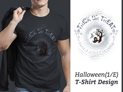 Halloween T-Shirt Design, Halloween, T-Shirt