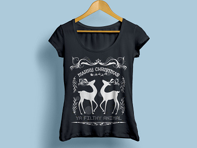 Christmas T-Shirt Design (Women)