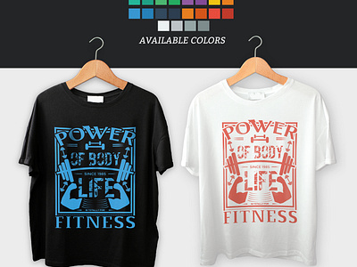 Gym T Shirt designs, themes, templates and downloadable graphic