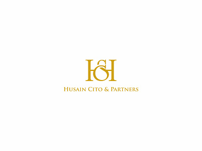 Logo for HCS Lawyer law firm lettering lettermark logo logo design