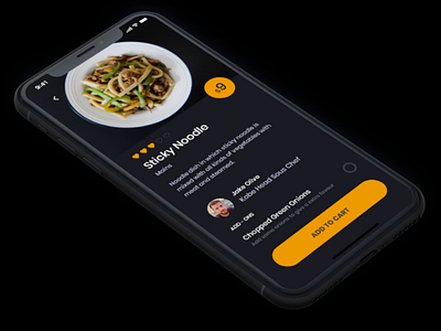 KOBE - restaurant app concept UI