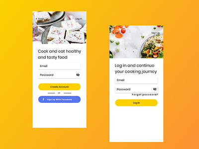 Hungry Chef | Adobe XD