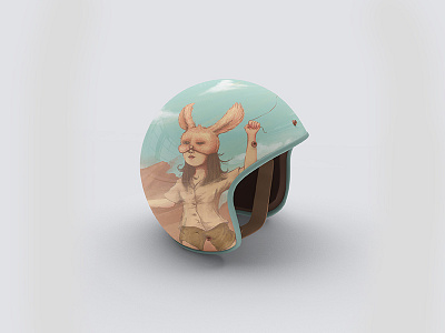 Bunny Hope Helmet