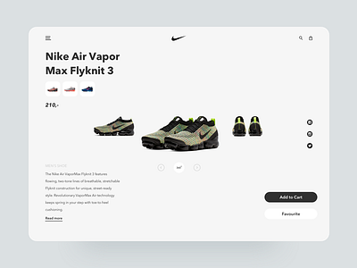 Nike Redesign Branding Concept design nike ui ux web webdesign website