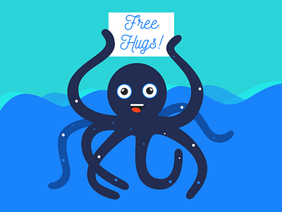 Free Hugs illustration