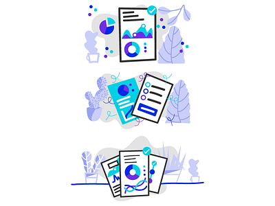 Life.io product empty states empty state illustration product product illustration surveys