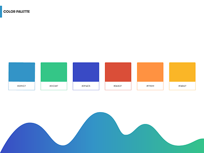 Renewable energy palette branding chrome color energy gradient identity logo palette renewable energy