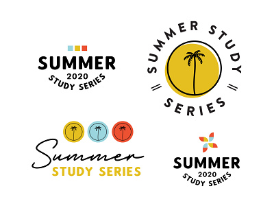 Series Branding Options branding branding concept branding design color design illustrator logo marketing summer