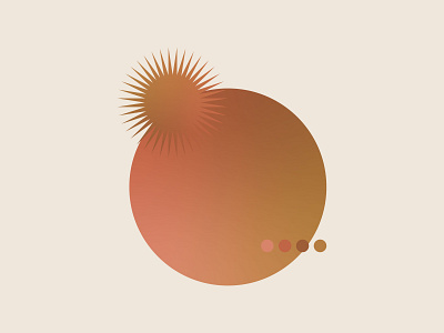Gradient Sun branding color design gradient graphic design illustrator minimalistic