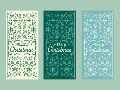 Christmas Pattern banners branding christmas color design graphic design illustration illustrator minimalistic